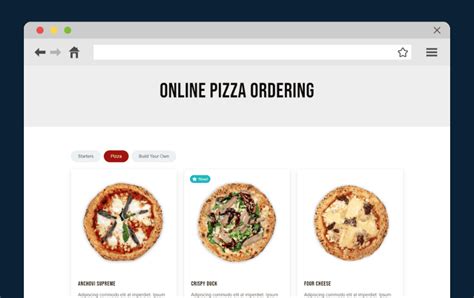 How To Create An Online Pizza Ordering System