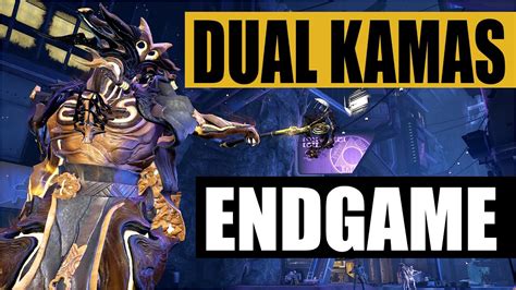 OMG The Best DUAL KAMAS PRIME Build Ever WARFRAME YouTube