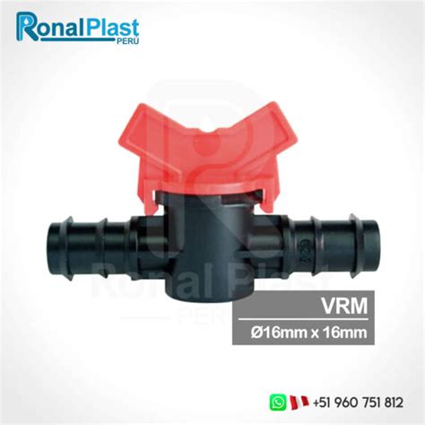 V Lvula De Paso Ramal Conexi N Dentada Mm X Mm Vrm Negro Rojo