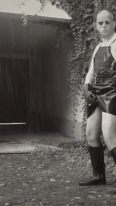 The Horny Rubber Gardener Thunderstrike And Rain Cumshots Gay Masturbation Porn Feat GERMANE