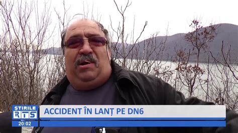 ACCIDENT ÎN LANŢ PE DN 6 YouTube