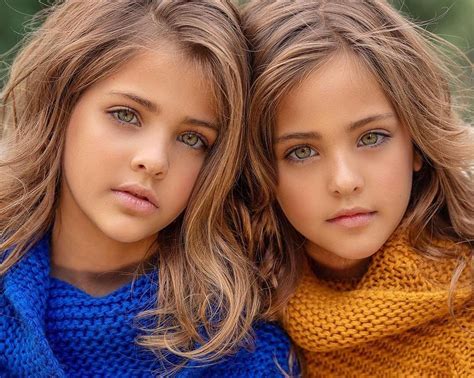 Identical Year Old Twin Sisters Are Dubbed Most Beautiful Twins In