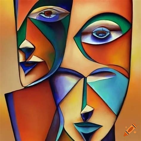 Cubism Art Of Multiple Faces On Craiyon