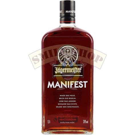 Jagermeister Manifest Likier 0 5L 38 Smile Shop Alkohole