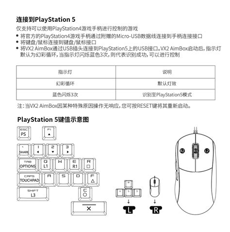 Vx2 Aimbox 连接ps5教程 帮助中心