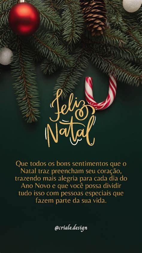 Status Ou Stories Natalino Feliz Natal Mensagem Mensagem Para O Dia