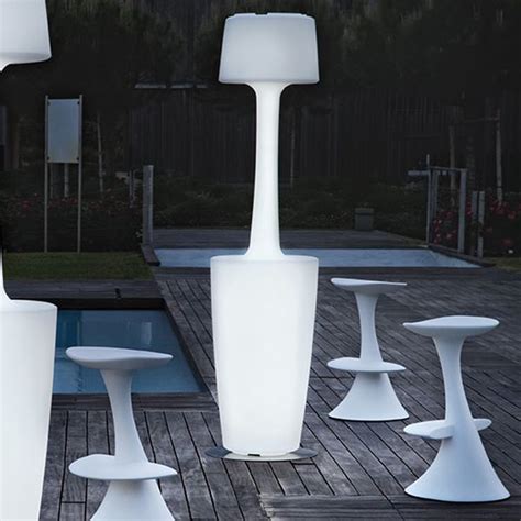 Twentyfirst Century Outdoor Table Light Illuminated Patio