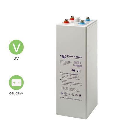 Batterie Solaire Gel Long Life Opzv V Ah Victron Energy