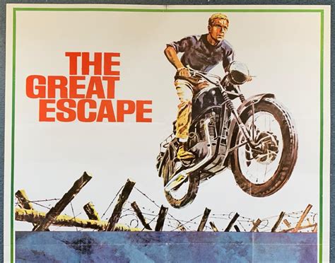 The Great Escape 1963 Us One Sheet Movie Poster Steve