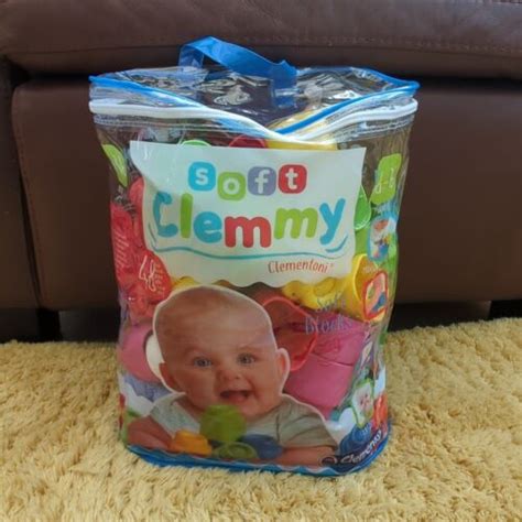 Clementoni 17134 7 Clemmy Baby Soft Blocks 48 Piece EBay