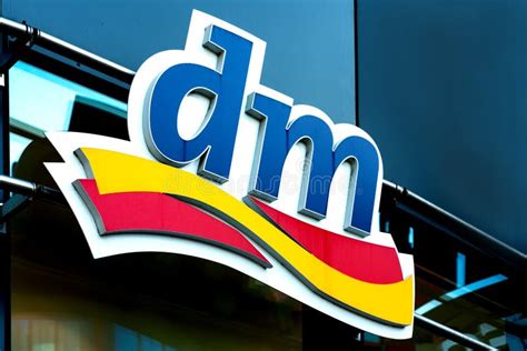 The Logo Of Dm Drogerie Markt Outside The Recently Opened Store