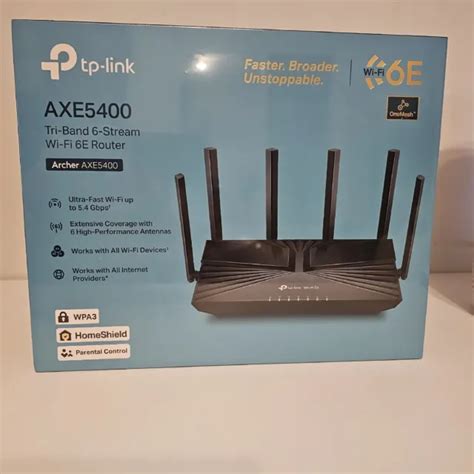 Tp Link Archer Axe Tri Band Stream Wifi E Router Eur