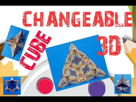 Changeable Cube Cubo Cambiable Changeable Magnetic Magic Cube D