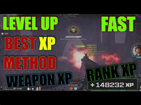 How To Level Up Fast In Mwiii Fast Weapon Xp Fast Rank Xp Youtube