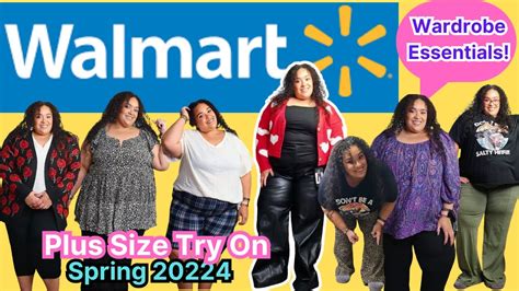 Walmart Plus Size Haul 2024 Walmart Spring 2024 Plus Size Outfit Ideas