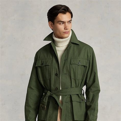 Ralph Lauren Ripstop Utility Jacket In Green For Men Lyst