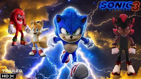 Sonic The Hedgehog 3 Official Trailer Paramount Pictures YouTube