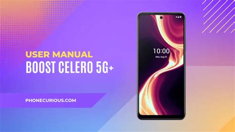 Boost Celero 5G User Manual PhoneCurious