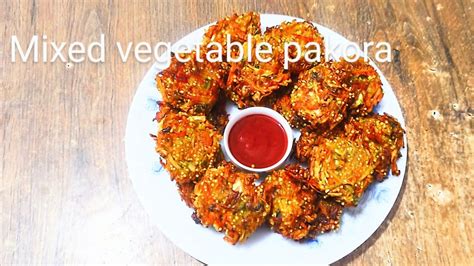 Mixed Vegetable Pakoraশীতের সন্ধ্যায় মুচমুচে সবজি পাকোড়া এইভাবে