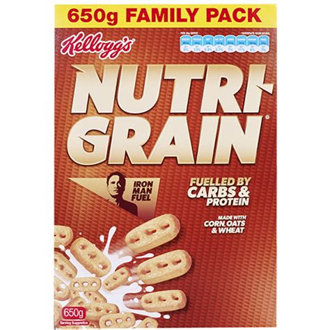 Kellogg S Nutri Grain Breakfast Cereal 650g Prices FoodMe