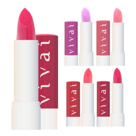 Vivai Lip Balm Labial 4 Cores 3236 Kit C 4 Und Distribuidora