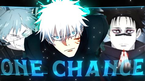 One Chance Gojo Satoru Jujutsu Kaisen AMV Edit YouTube