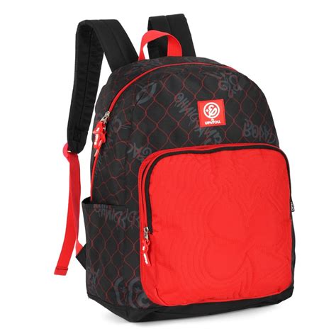 Mochila De Costa Enaldinho Youtuber Juvenil Escolar Vermelho Shopee