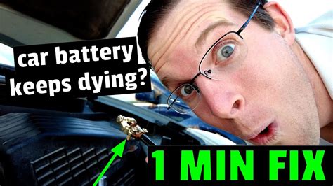 Easy Fix Car Battery Keeps Dying How To Fix In Minute Youtube