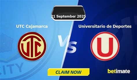 Utc Cajamarca X Universitario
