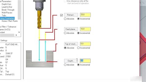 Tutorial Pemrograman Pada Mastercam X Acnc Milling Pada Jobsheeat