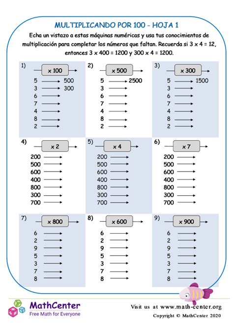 Tercer Grado Hojas De Trabajo Multiplicaci N De Varias Cifras Math