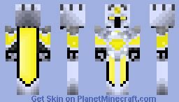 Gold Knight Minecraft Skin