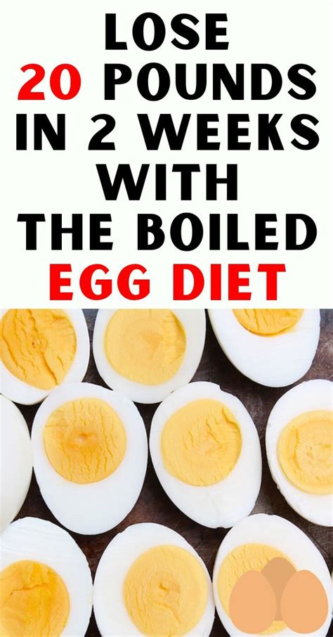 The Boiled Egg Diet How To Lose 20 Pounds In 2 Weeks Hello Healthy