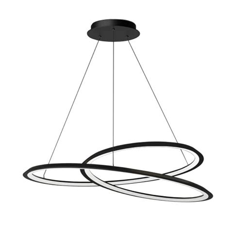 LAMPA SUFITOWA WISZĄCA CZARNA LED RING PILOT OSW 40025 Cena