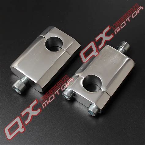 Aluminum Alloy Clamps Motorcycle Mm Handlebar Riser Mount Clamp