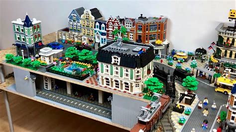 Bau Einer Lego Stadt Teil 96 Neues Haus Und Güterwaggons Für Die