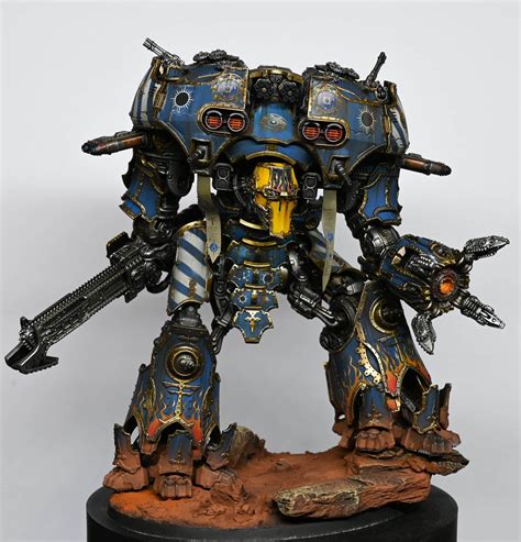 How To Paint A Warmaster Iconoclast Titan In Legio Astorum Warp