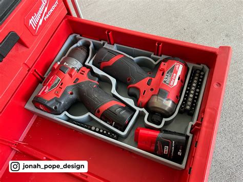 Packout Drawer M Drill Gen And Impact Surge Driver Digital D