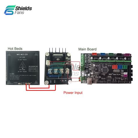 V MOSFET High Current Load Hot Bed Module D Ubuy India