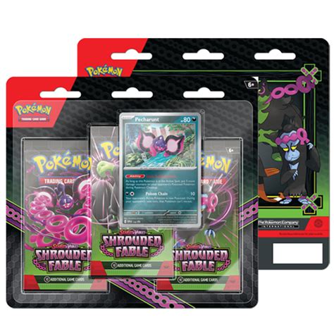 Pokemon Tcg Scarlet And Violet Shrouded Fable Triple Blister