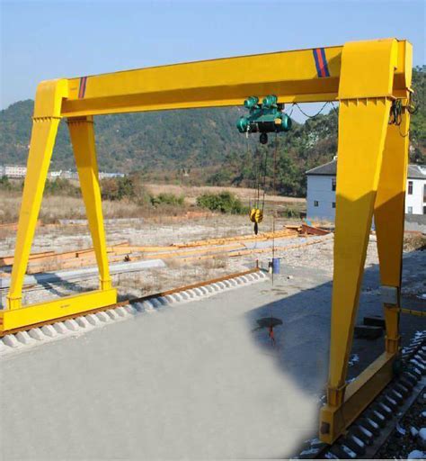 Ton Single Girder Electric Hoist Gantry Crane Kb Crane En