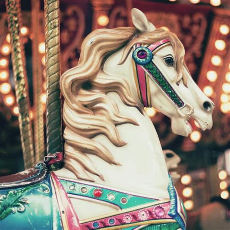 Vintage carousel horse Stock Photos, Royalty Free Vintage carousel ...