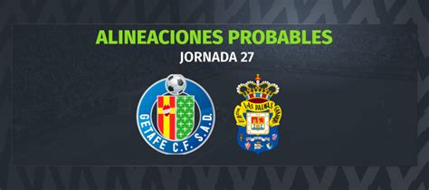 Getafe Las Palmas Las Alineaciones Probables Comunio