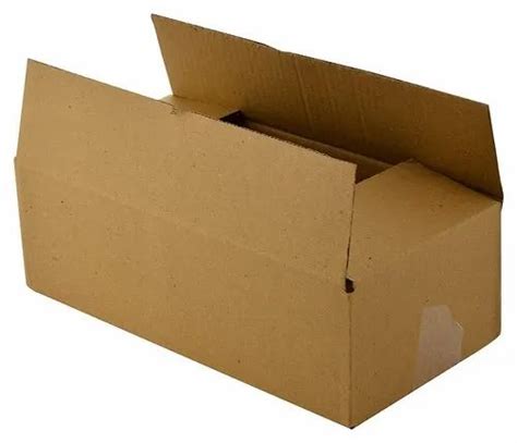 Single Wall 3 Ply 8 X 5 X 2inch Cardboard Corrugated Box At ₹ 70 Piece