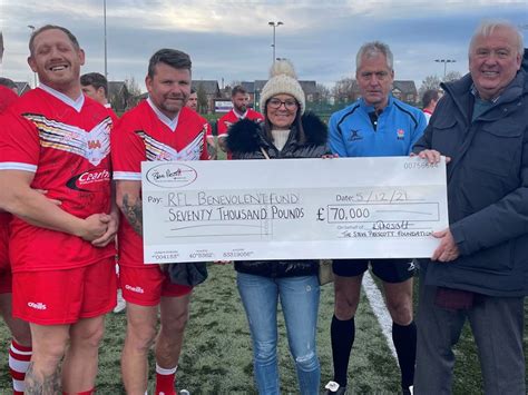 Steve Prescott Foundation Donates £140000 To Two Charities