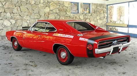 1969 Charger R T Hellcat Imagines A Muscle Car That Never Was 69 Red Dodge Charger Hd Wallpaper