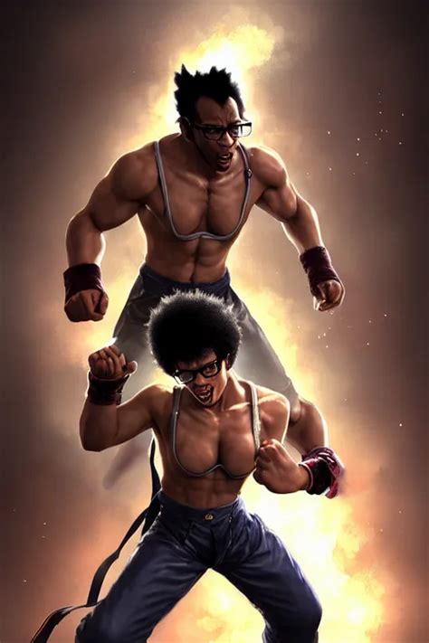 Tekken 4 Fighter Anime Stunning Portrait Urkel Stable Diffusion OpenArt