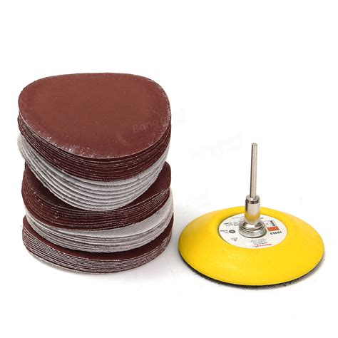 Inch Mm Hook And Loop Sanding Pad With Pcs Sand Paper Kit Sale