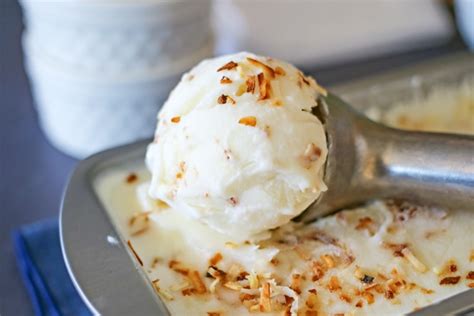 Toasted Coconut Frozen Yogurt Recipe Girl