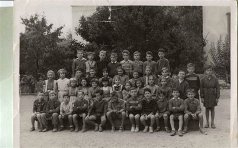 Photo De Classe Cours élémentaire 2ème Année De 1954 Ecole Juan Les